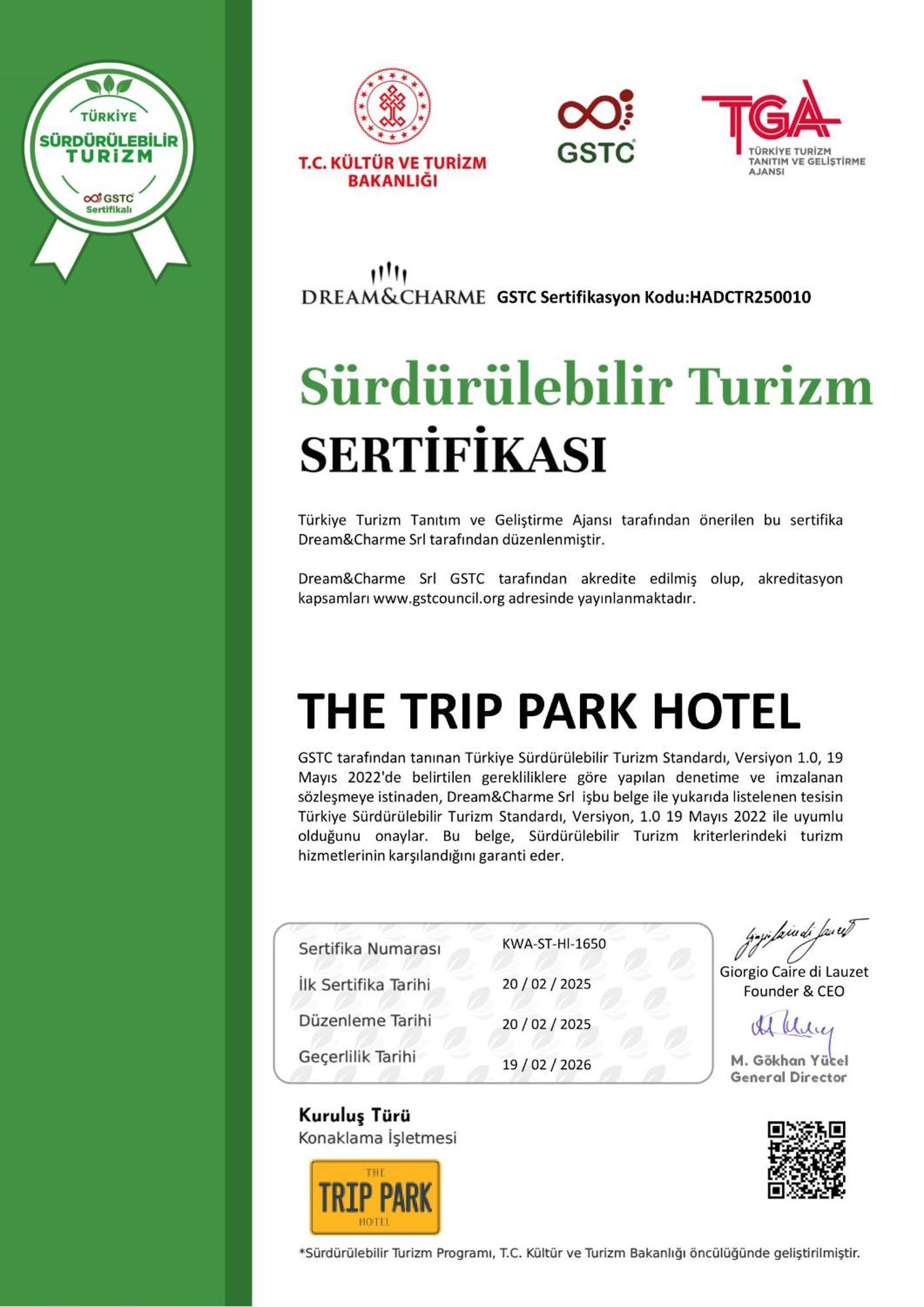 Trip Park Hotel Istanbul Bagian luar foto